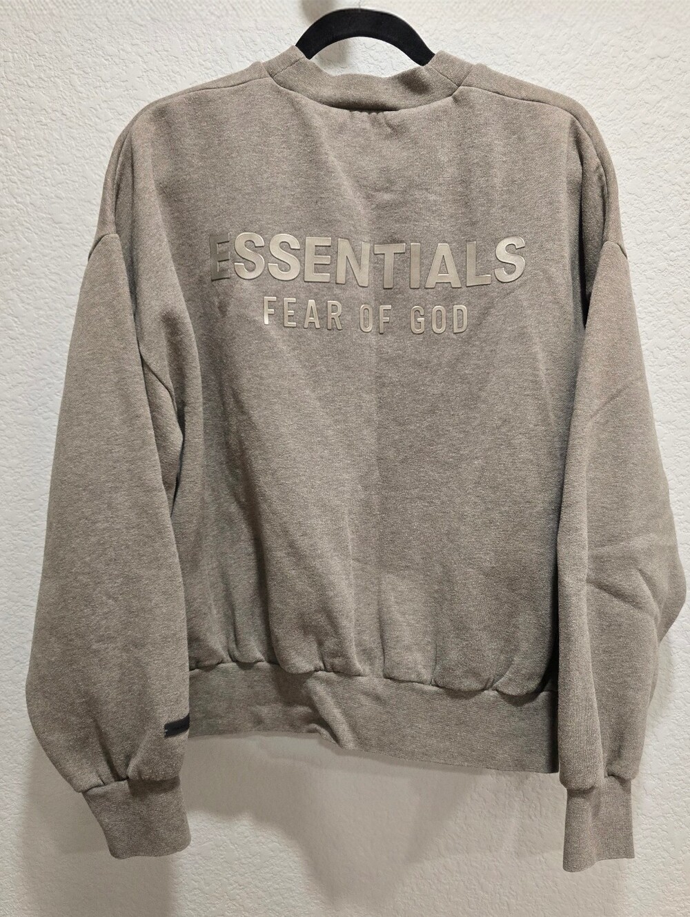 FEAR OF GOD - ESSENTIALS CLASSIC FLEECE CREWNECK - Homestead Heather